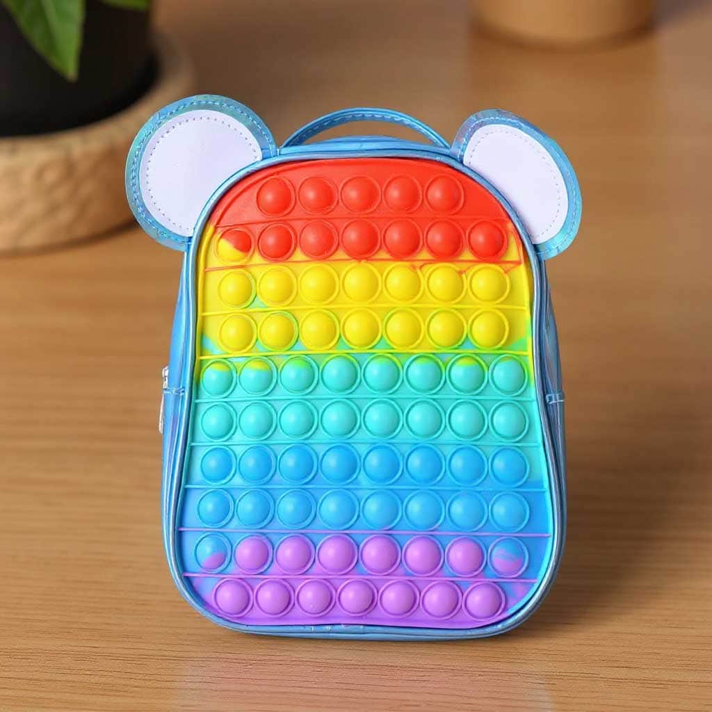 Eazy Kids Rat Pop-It Ears Backpack