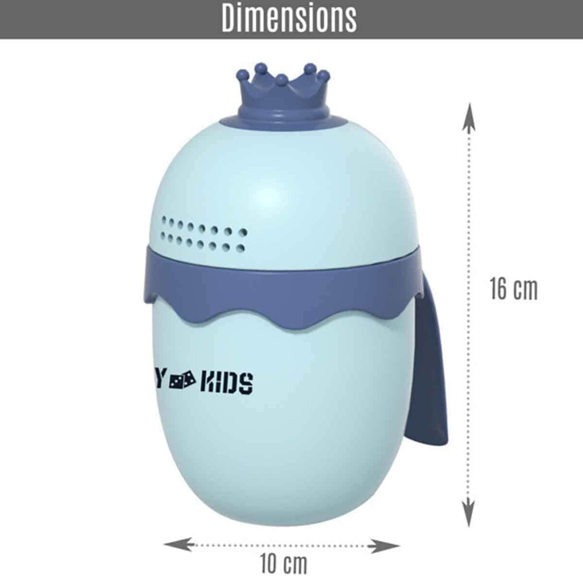 Eazy Kids 500ml Blue Royal Baby Head Shampoo Wash Rinse Shower Mug