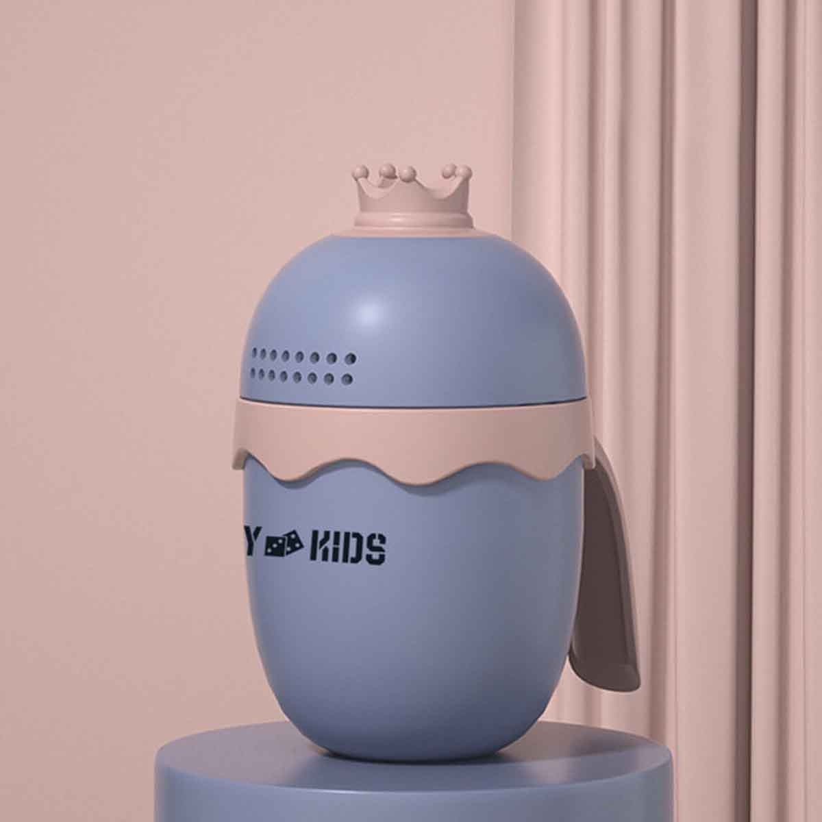 Eazy Kids 500ml Purple Royal Baby Head Shampoo Wash Rinse Shower Mug