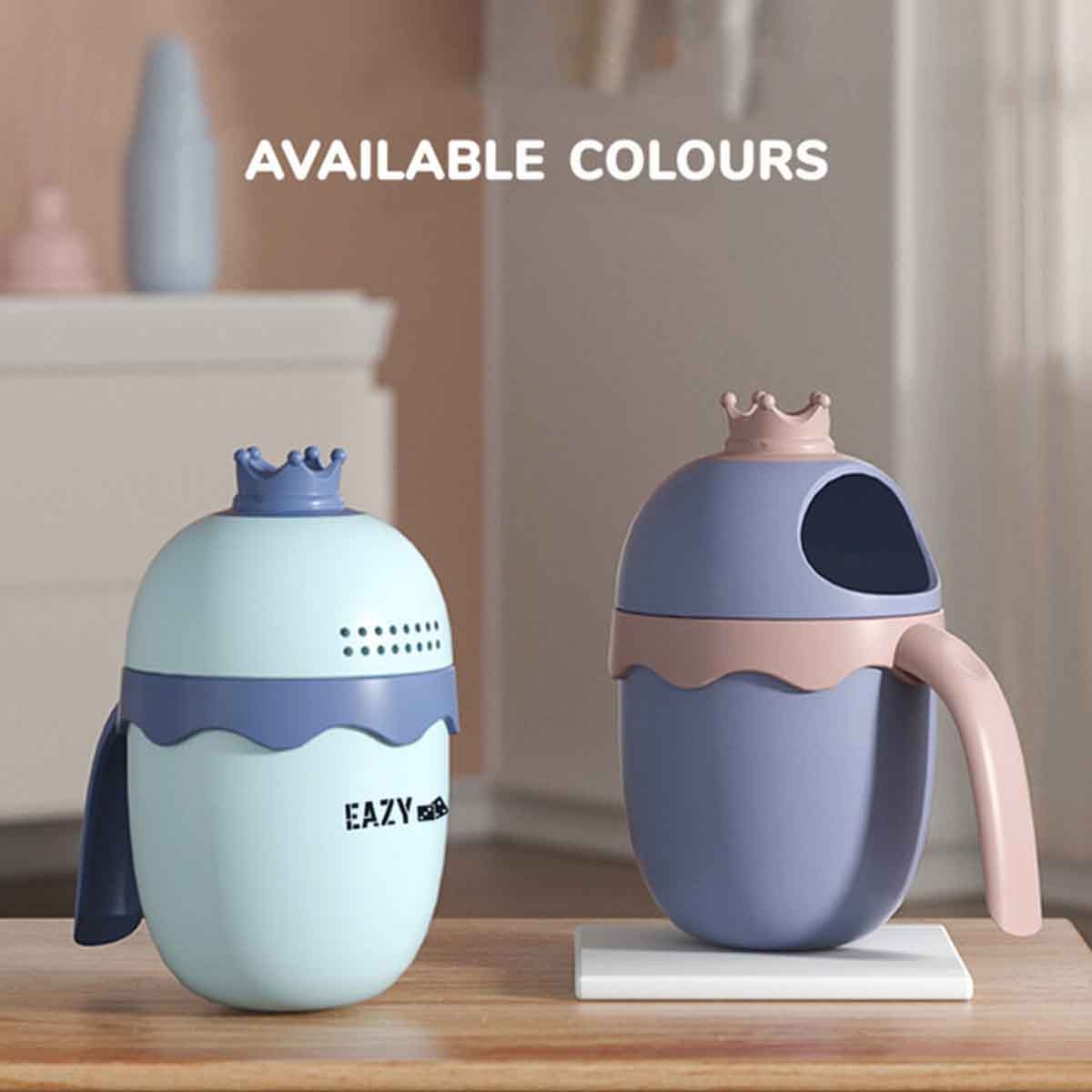 Eazy Kids 500ml Purple Royal Baby Head Shampoo Wash Rinse Shower Mug