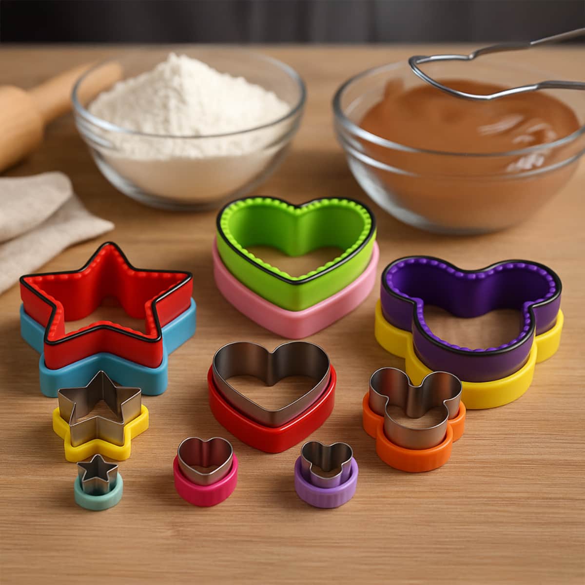 Eazy Kids Sandwich & Cookies Cutter with Sealer Set Unisex, 13+ Years