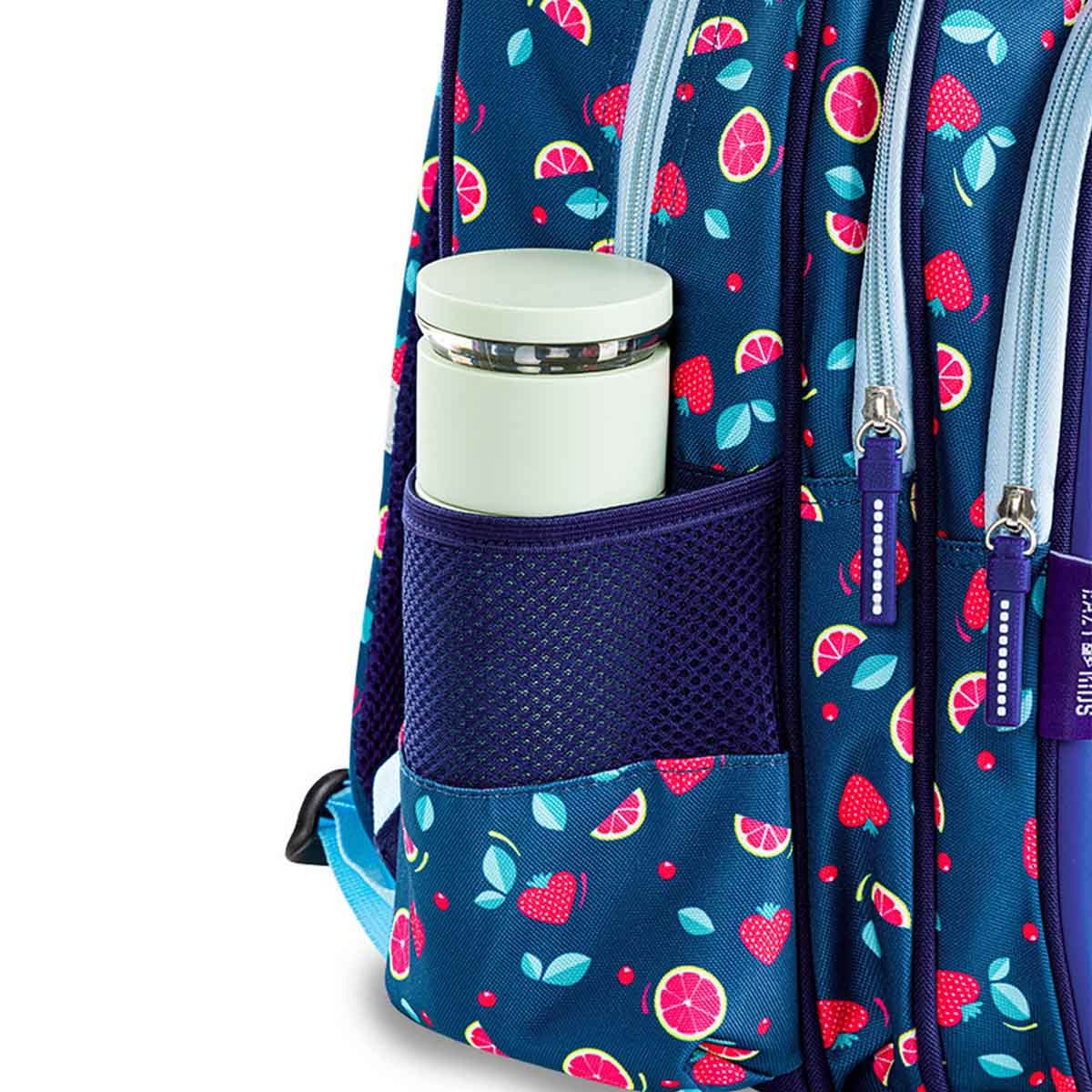 Eazy Kids 16" Berry School Bag with Pencil Case