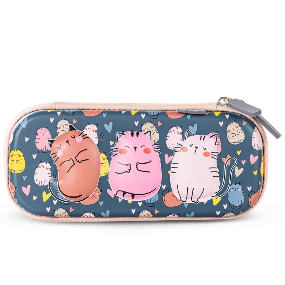 Eazy Kids 16" Purrfect School Bag with Pencil Case
