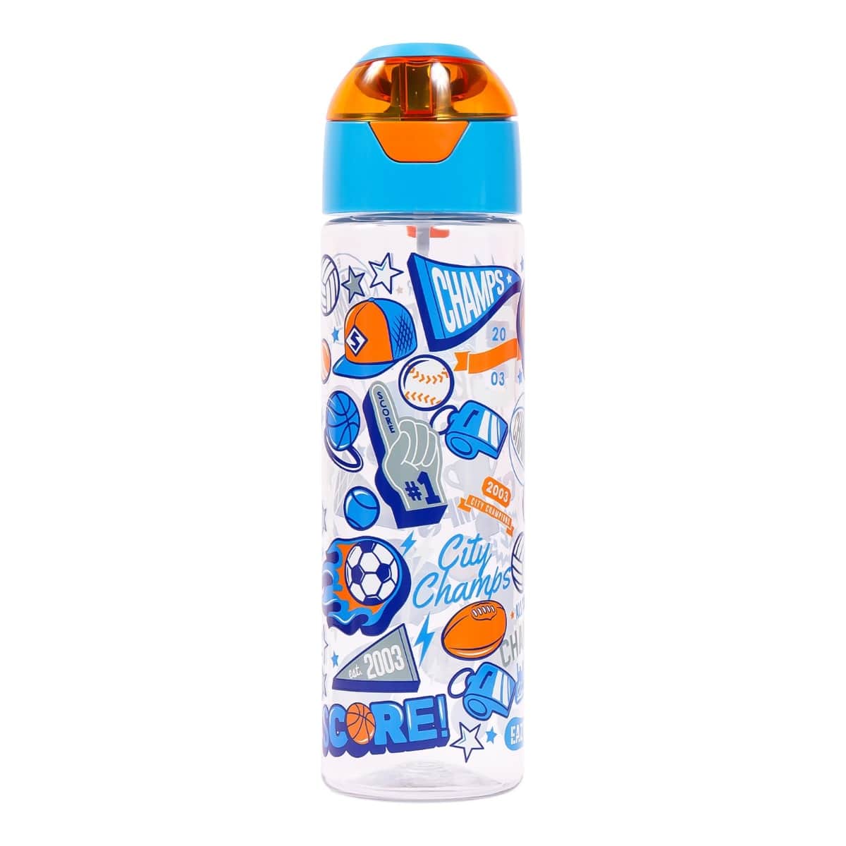 Eazy Kids Soccer 750ml Tritan Spray Water Bottle