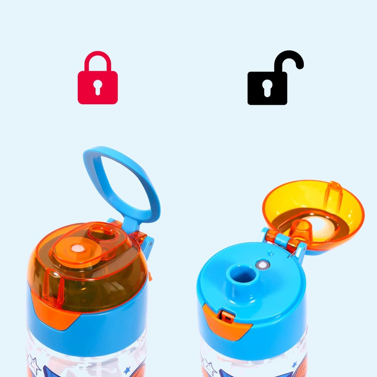 Eazy Kids Soccer 750ml Tritan Spray Water Bottle