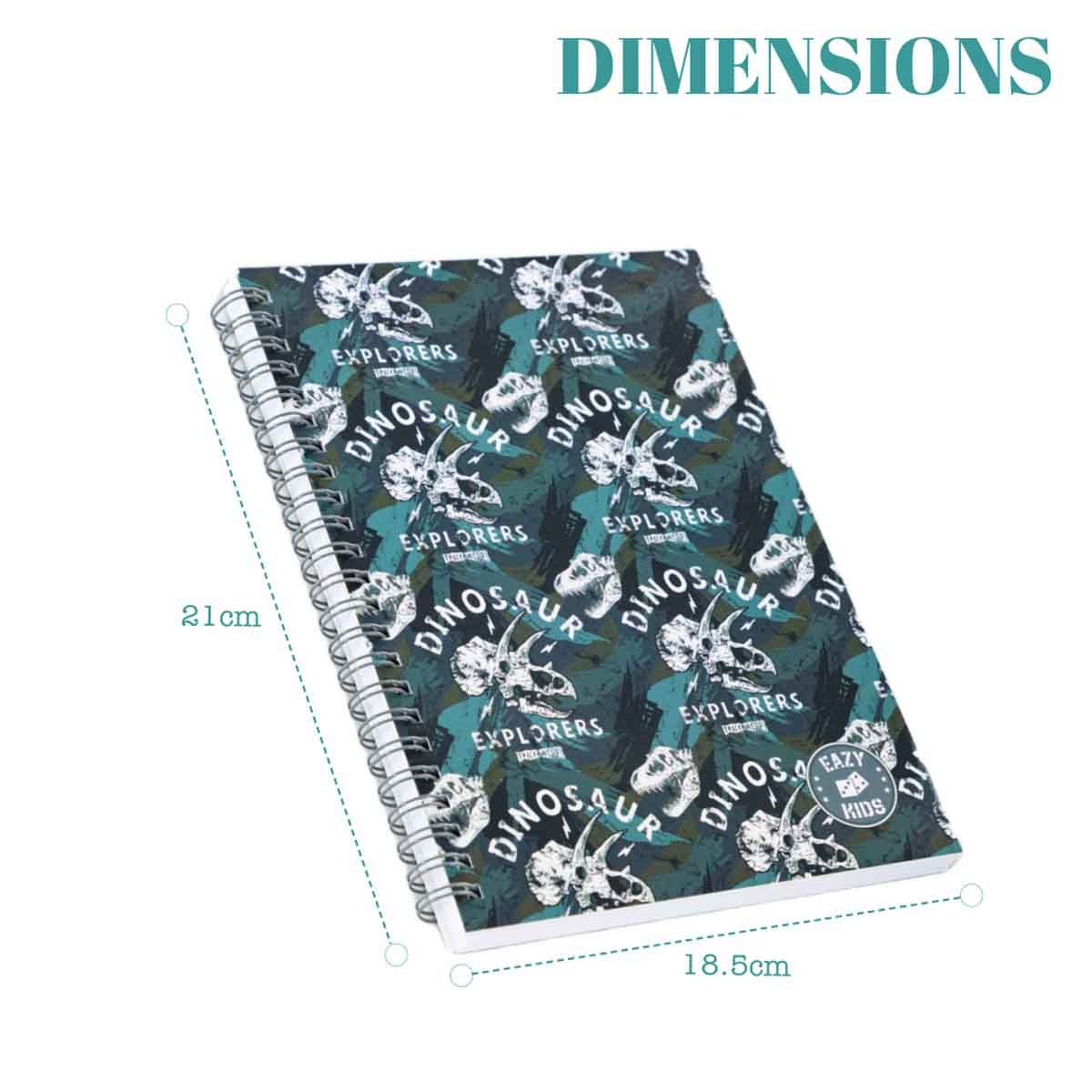 Eazy Kids Chasing Dreams Spiral Diary