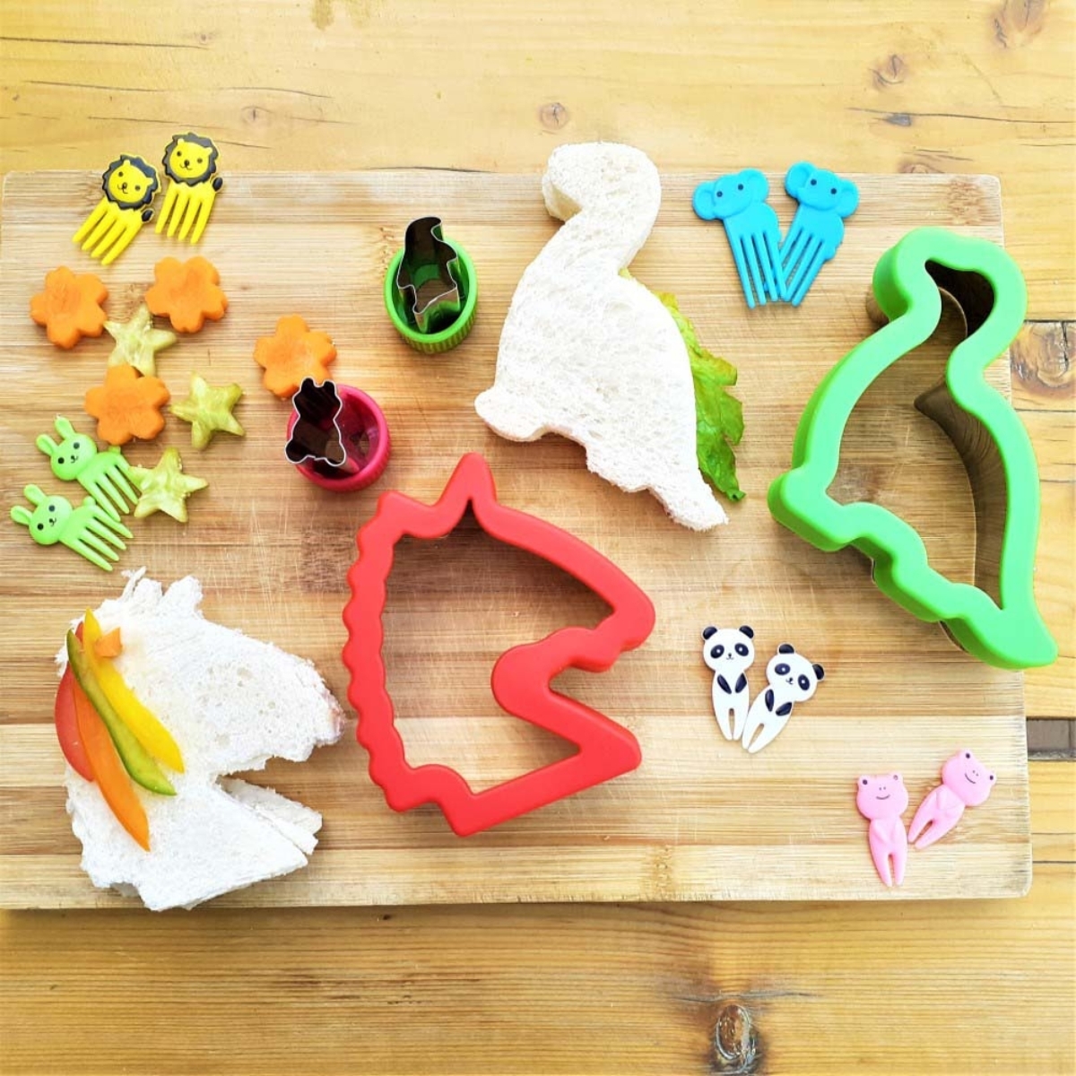 Eazy Kids Stainless Steel Sandwich Cutter Combo Unisex, 3-4 Years