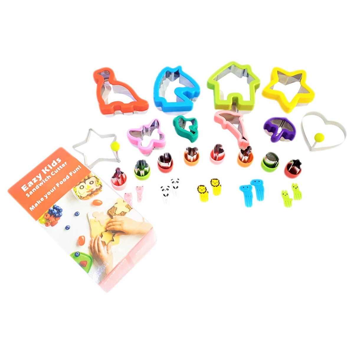 Eazy Kids Stainless Steel Sandwich Cutter Combo Unisex, 3-4 Years