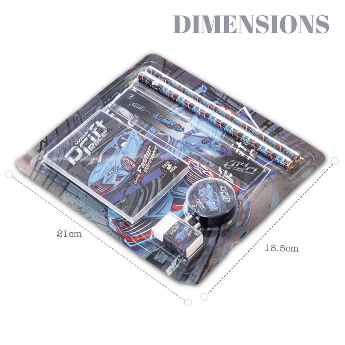 Eazy Kids Drift Racing Stationery Set