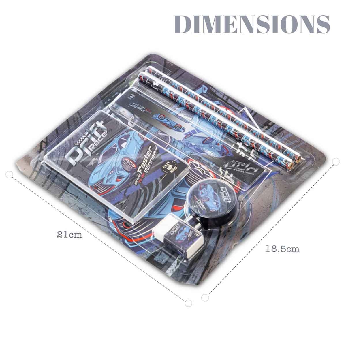 Eazy Kids Drift Racing Stationery Set