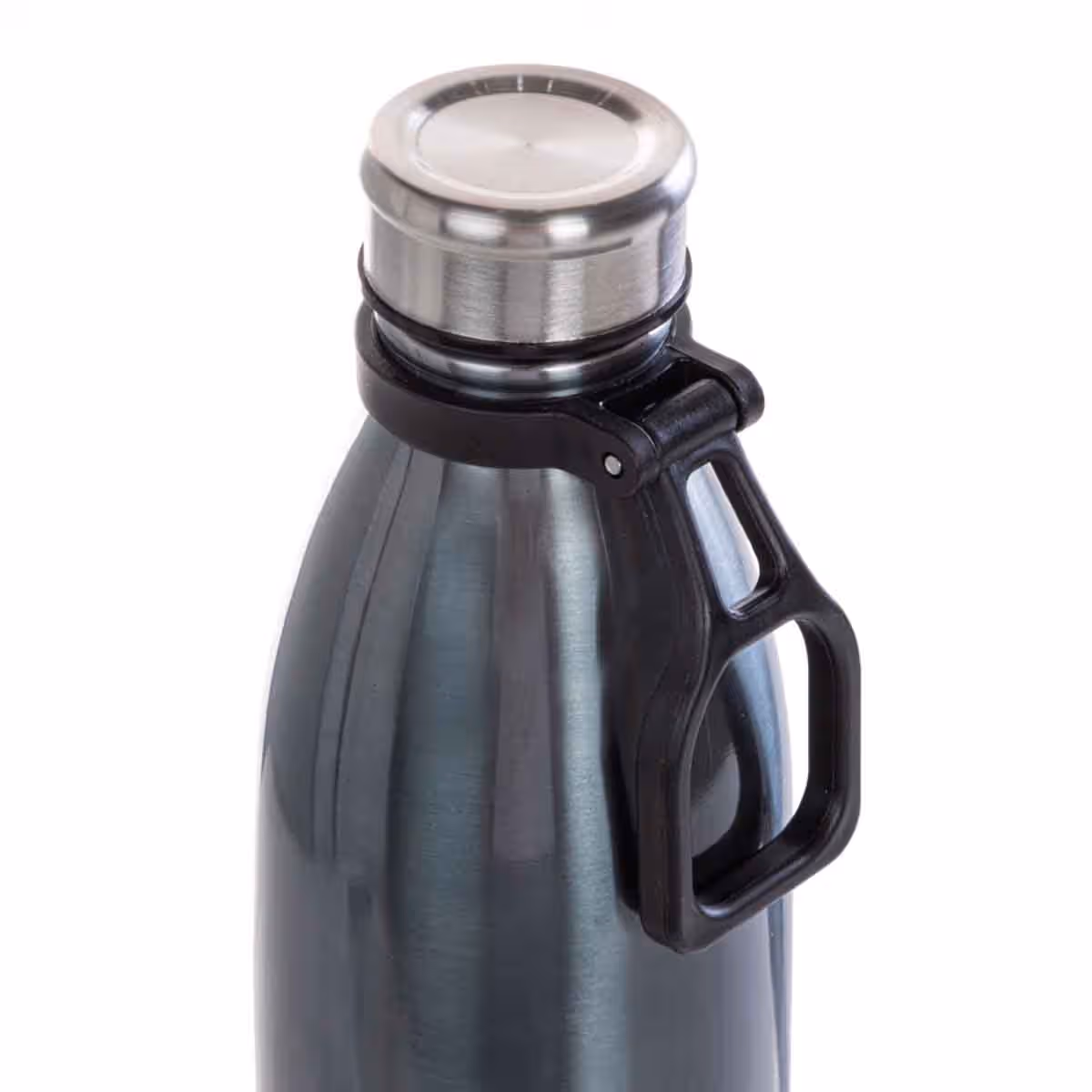 Eazy Kids 1150ml Steel Black Water Bottle