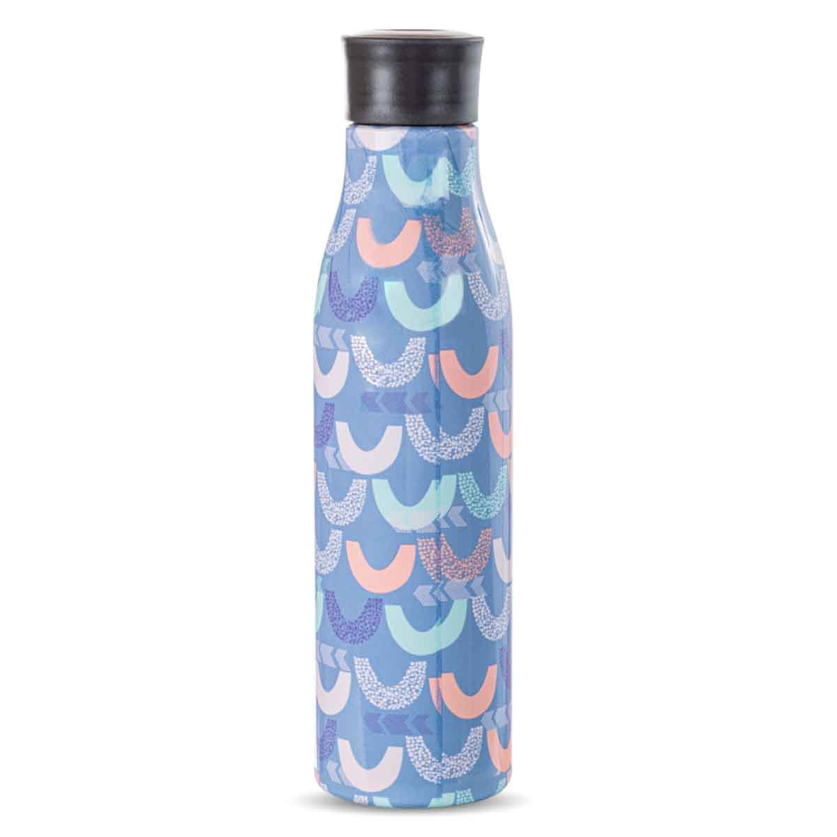 Eazy Kids 760ml Half Moon Steel Water Bottle