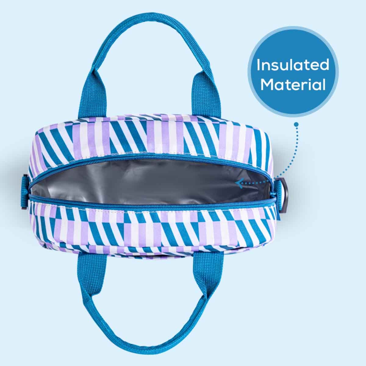 إيزي كيدز مجموعة زجاجة ماء ستيل 1 لتر مع حقيبة غداء