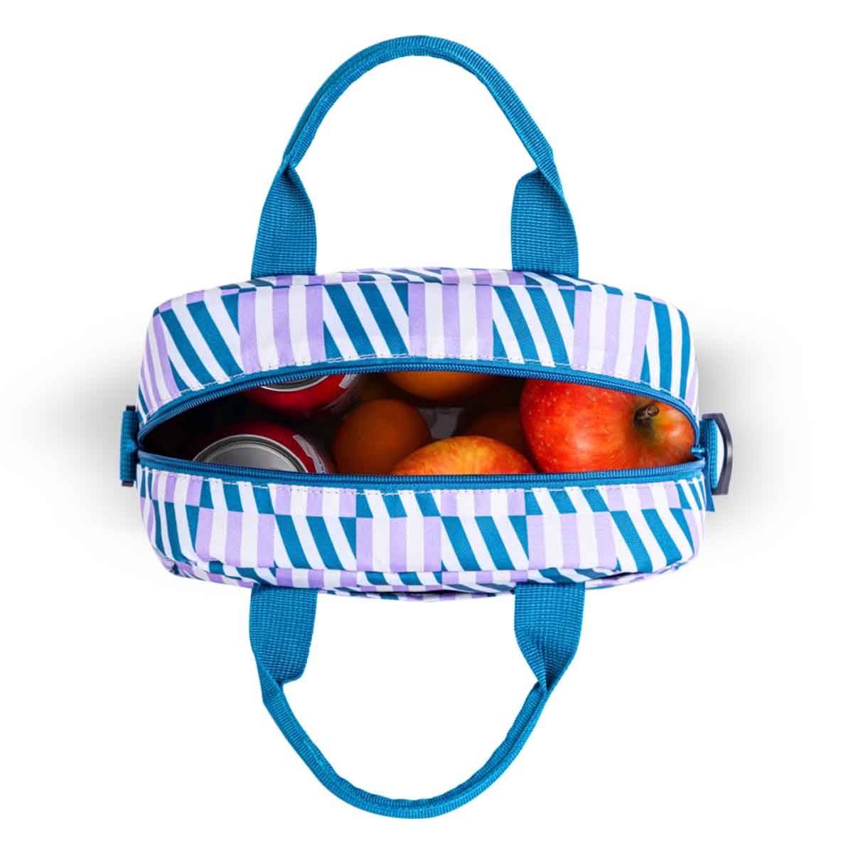 إيزي كيدز مجموعة زجاجة ماء ستيل 760 مل مزينة بالزهور مع حقيبة غداء