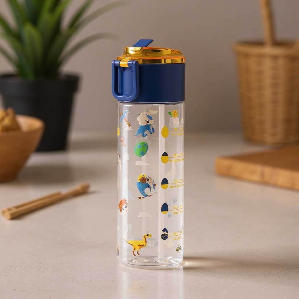 Eazy Kids T-Rex 450ml Tritan Water Bottle