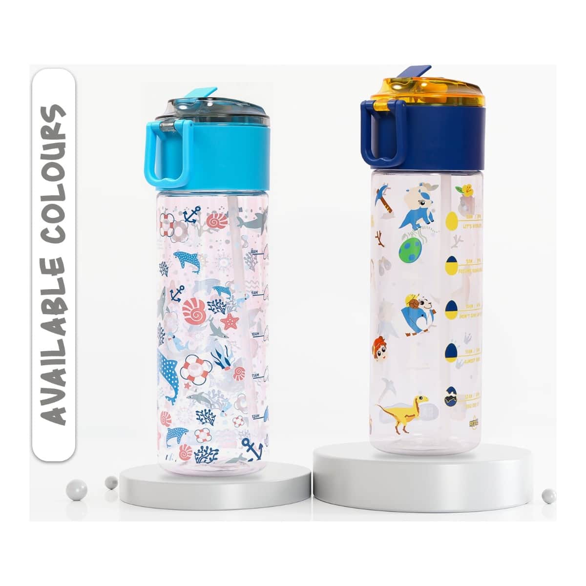 Eazy Kids T-Rex 450ml Tritan Water Bottle