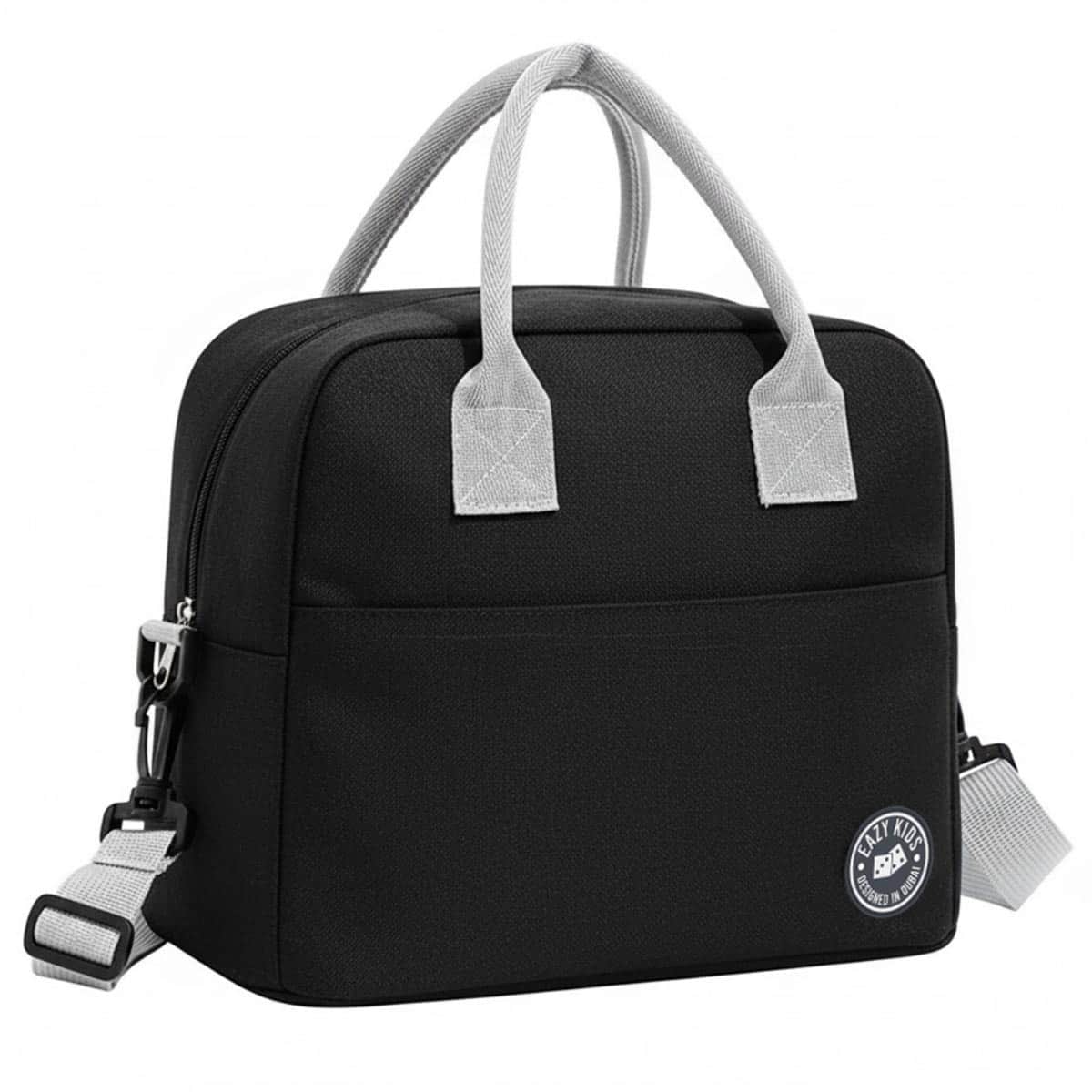 Eazy Kids Teddy Convertible Bento Lunch Box with Insulated Lunch Bag
