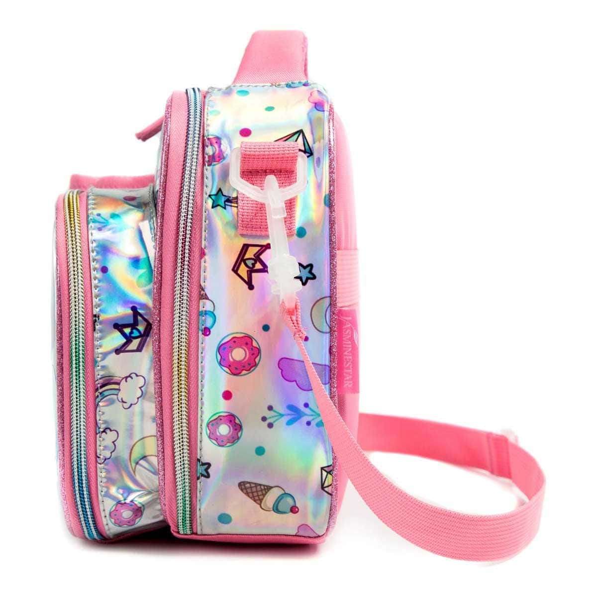 Eazy Kids Unicorn Chrome Bottle & Lunch Bag Set