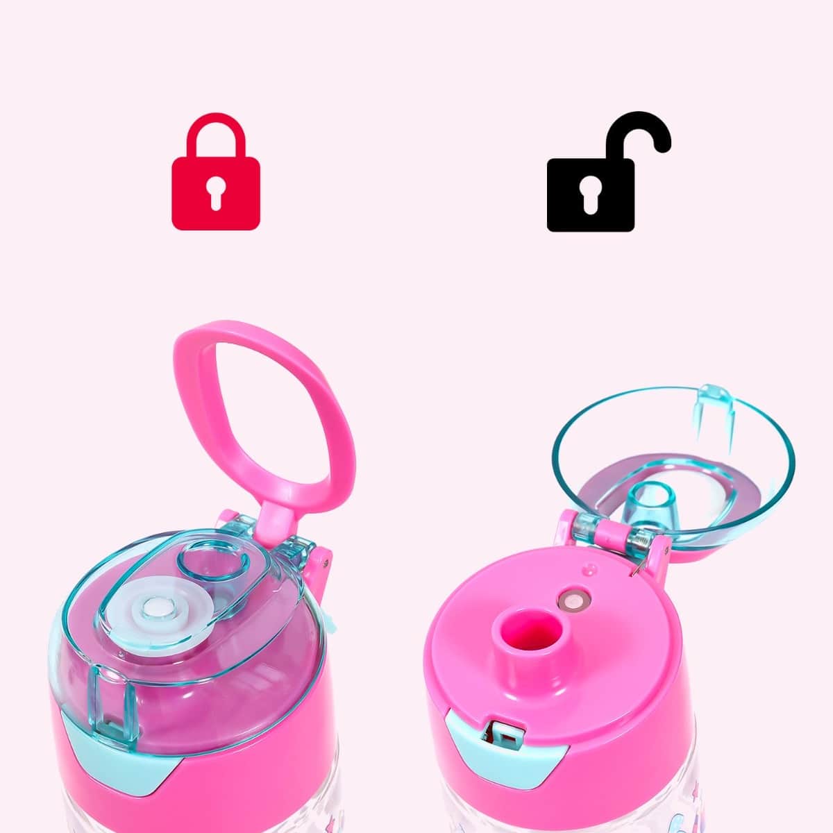 Eazy Kids Unicorn Desert 750ml Tritan Spray Water Bottle