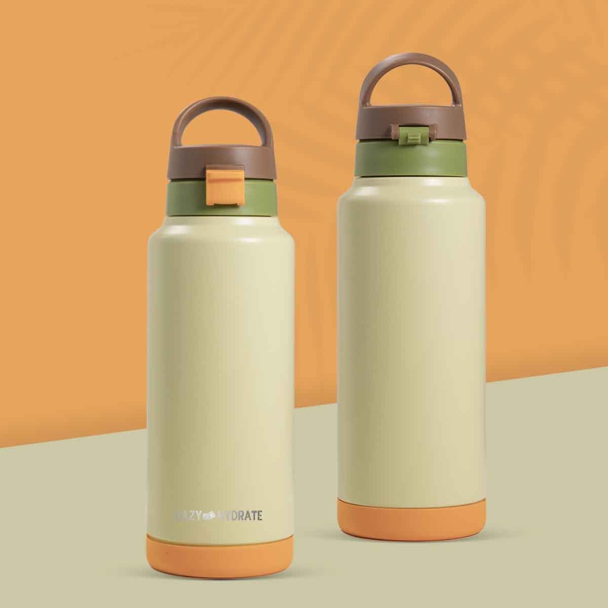 Eazy Kids 950ml Refresh Vacuum Insulated Water Bottle with Lunch Bag Combo