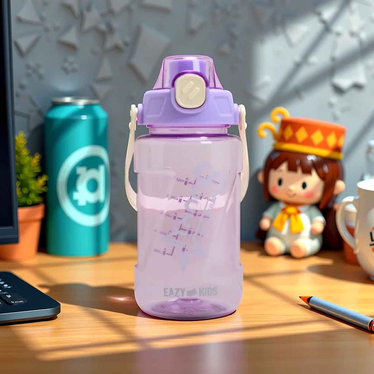إيزي كيدز زجاجة ماء سعة 550 مل بتصاميم منوعة