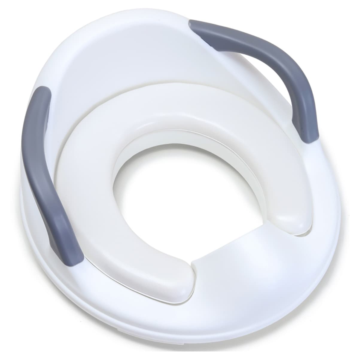 Eazy Kids White Potty Trainer Cushioned Seat Toddler, 0-2 Years