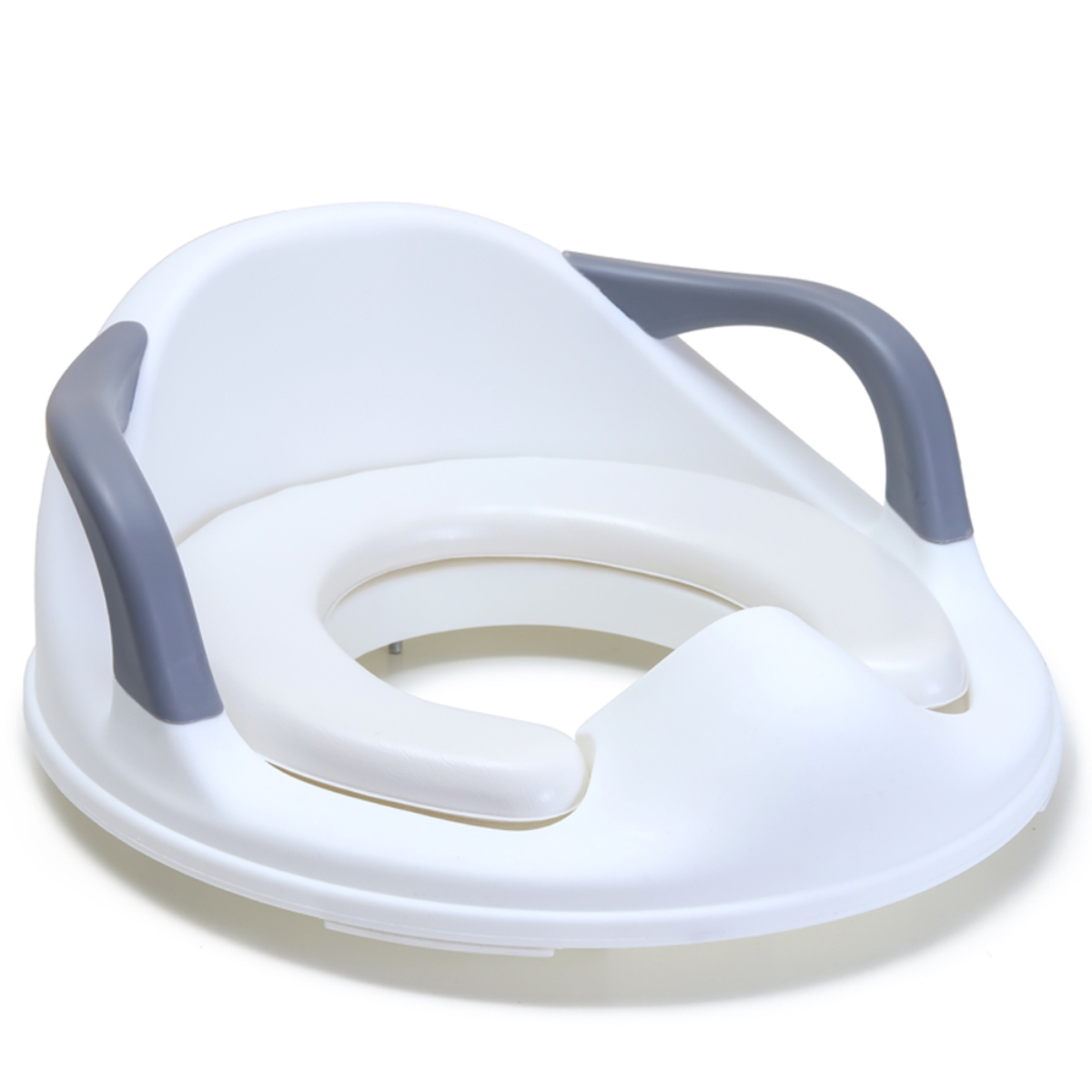 Eazy Kids White Potty Trainer Cushioned Seat Toddler, 0-2 Years