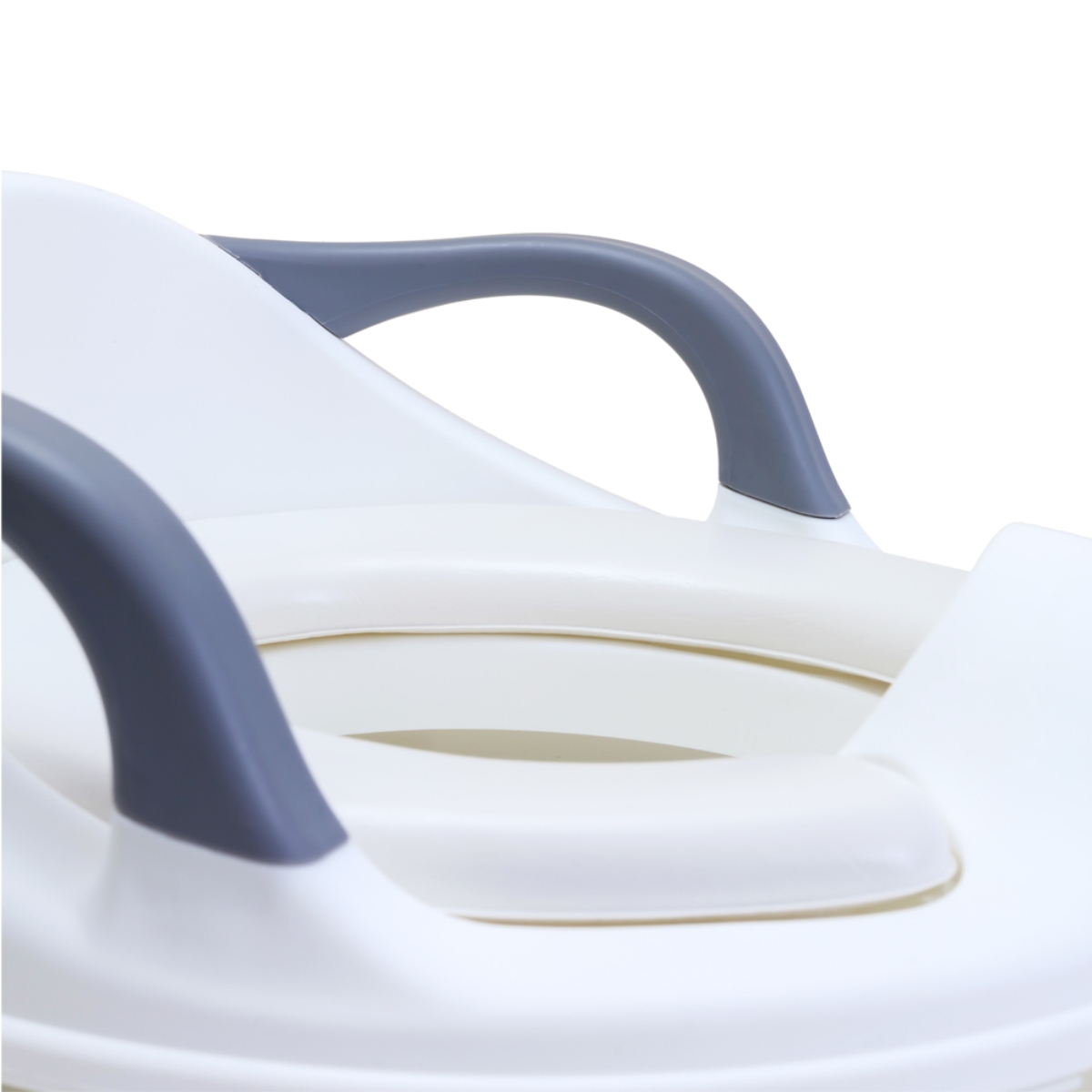 Eazy Kids White Potty Trainer Cushioned Seat Toddler, 0-2 Years