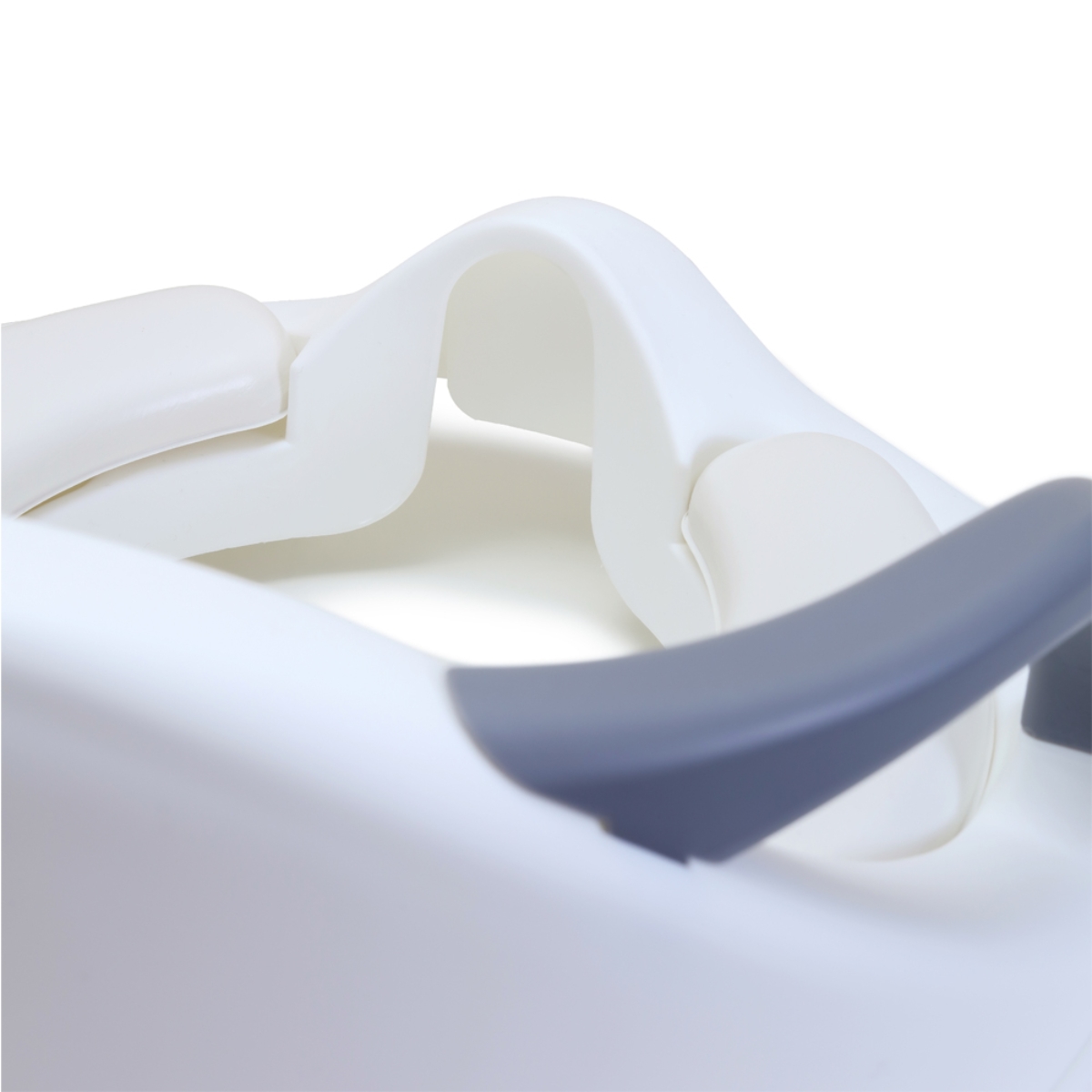 Eazy Kids White Potty Trainer Cushioned Seat Toddler, 0-2 Years
