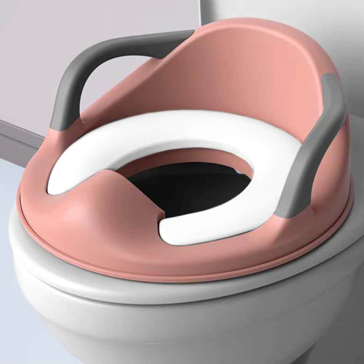 Eazy Pink Kids Potty Training Cushioned Seat Toddler, 0-2 Years