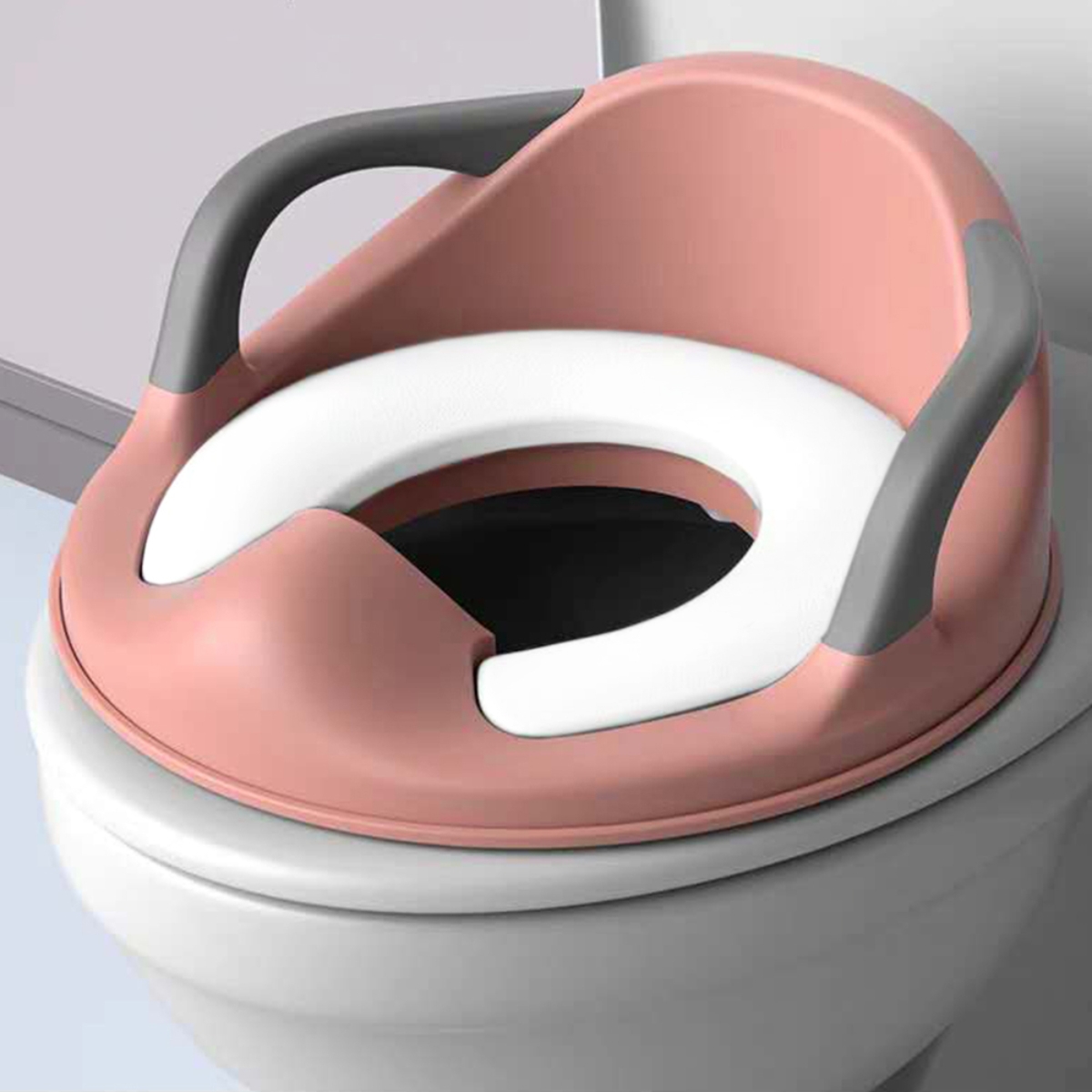 Eazy Pink Kids Potty Training Cushioned Seat Toddler, 0-2 Years