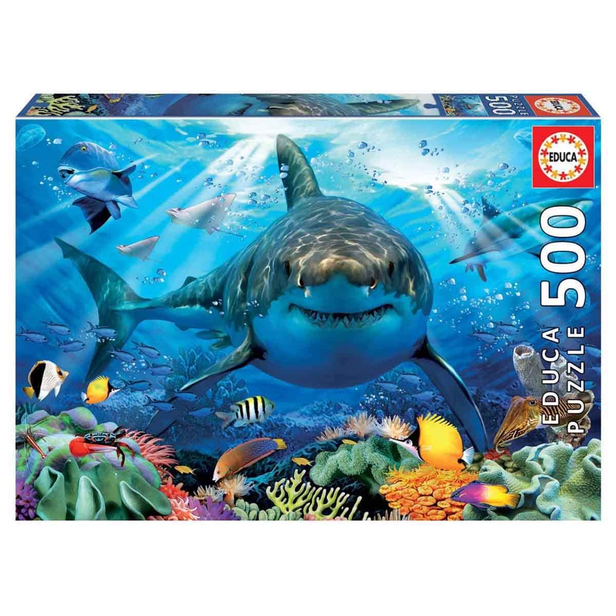 Educa Great White Shark Jigsaw Puzzle Unisex, 13+ Years