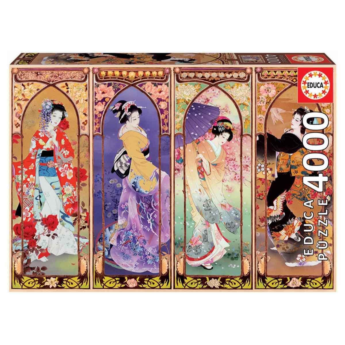 Educa Japanese Collage Jigsaw Puzzle Unisex, 13+ Years