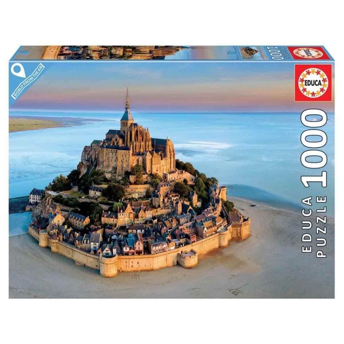 Educa Mont-Saint-Michel Jigsaw Puzzle Unisex, 13+ Years