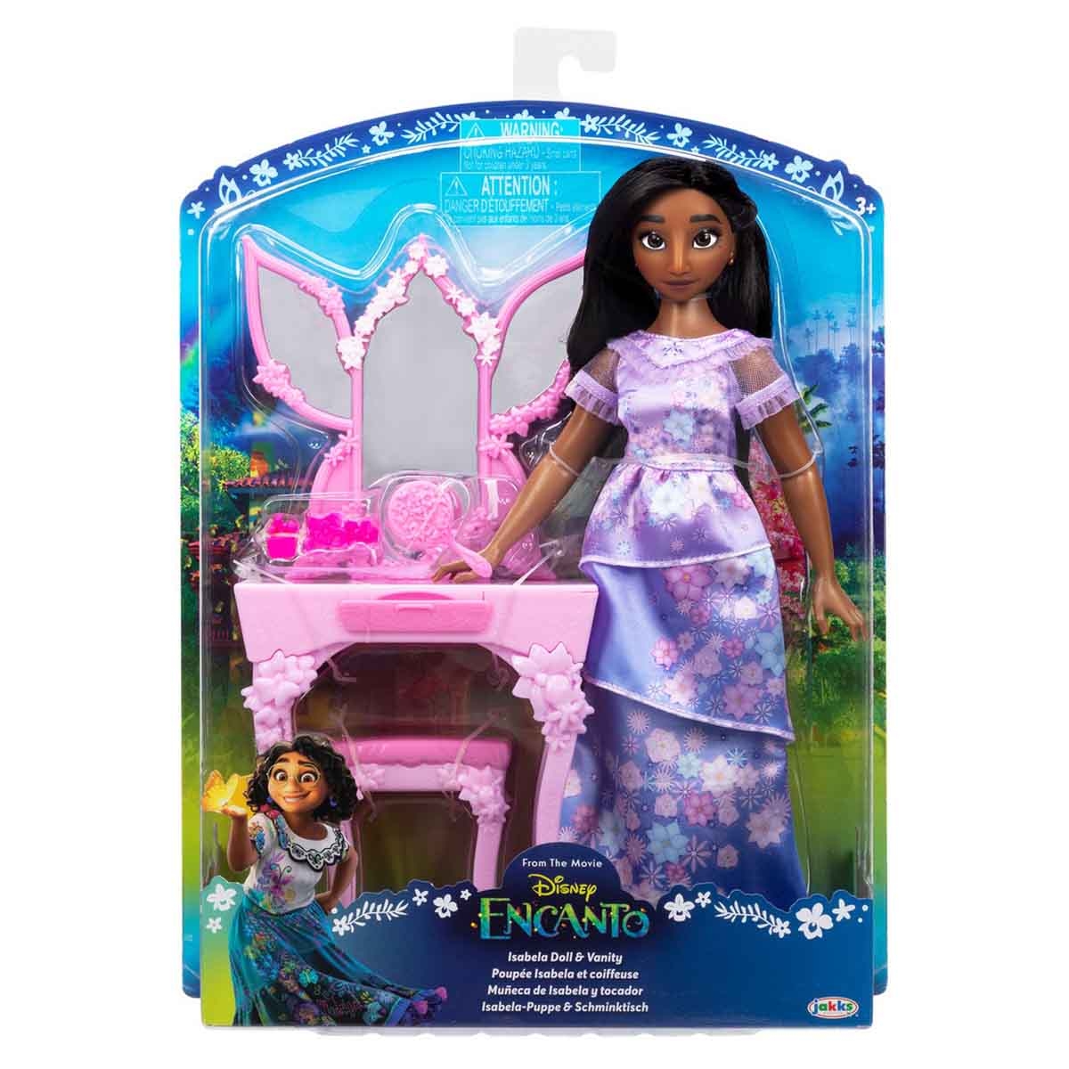 Disney Encanto Fashion Doll Isabela Vanity Girls, 3-4 Years