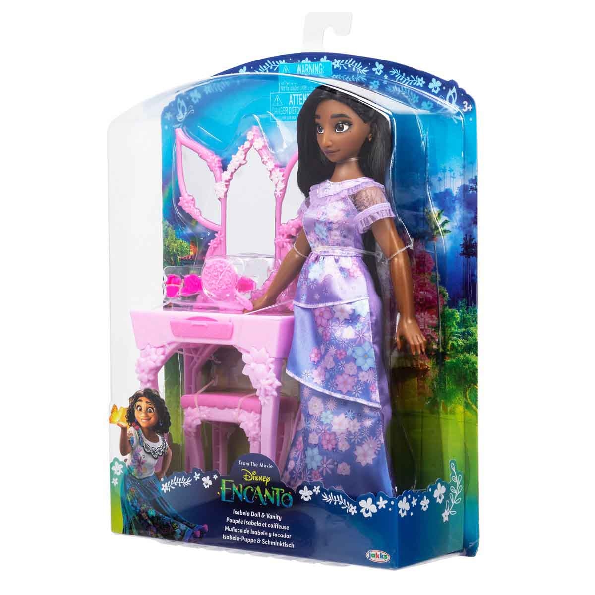 Disney Encanto Fashion Doll Isabela Vanity Girls, 3-4 Years