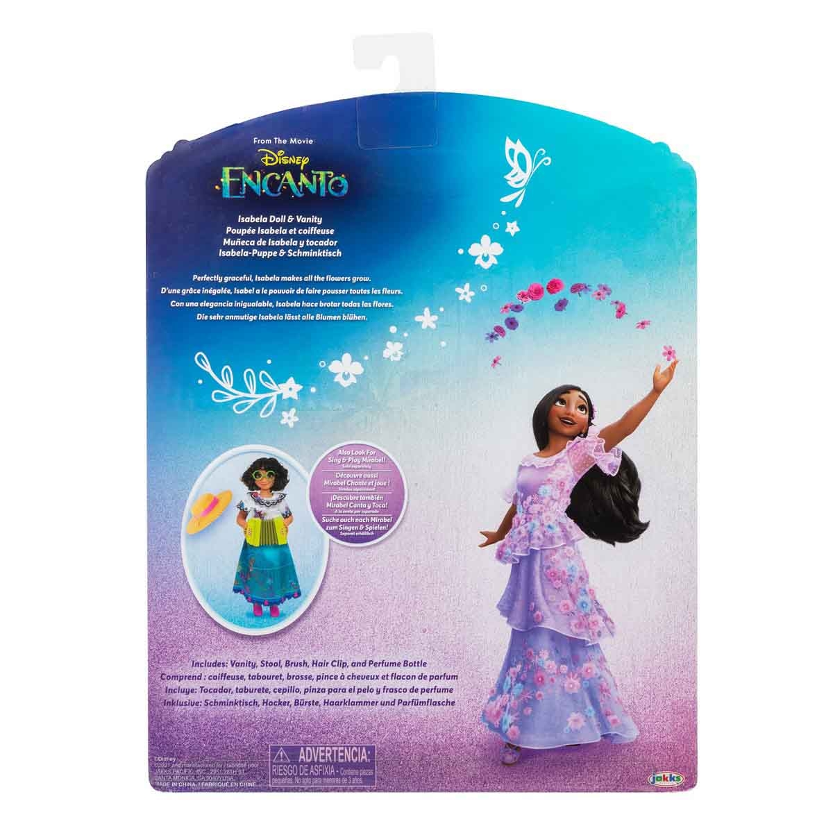 Disney Encanto Fashion Doll Isabela Vanity Girls, 3-4 Years