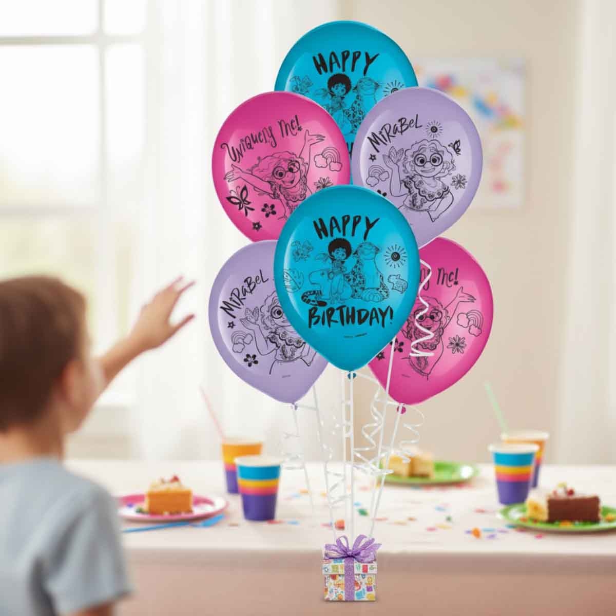Disney Encanto 6-Piece 12" Printed Latex Balloons Set