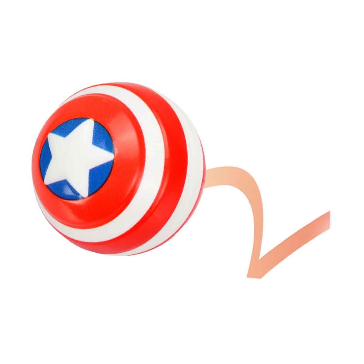 Eolo Marvel Captain America Super Bouncerz Ball Unisex, 3-4 Years
