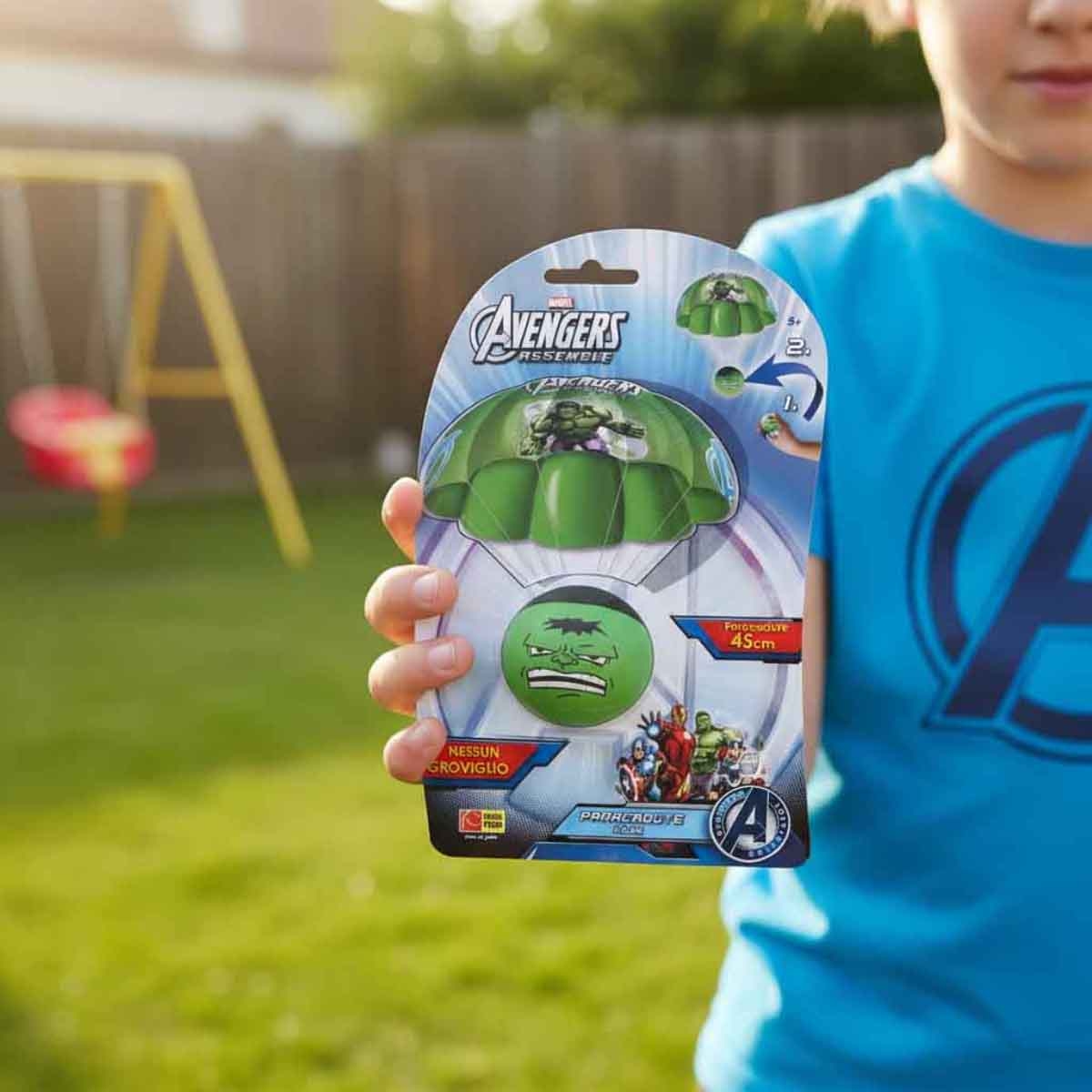 Eolo Marvel Parachuterz Hulk Toy Boys, 5-7 Years