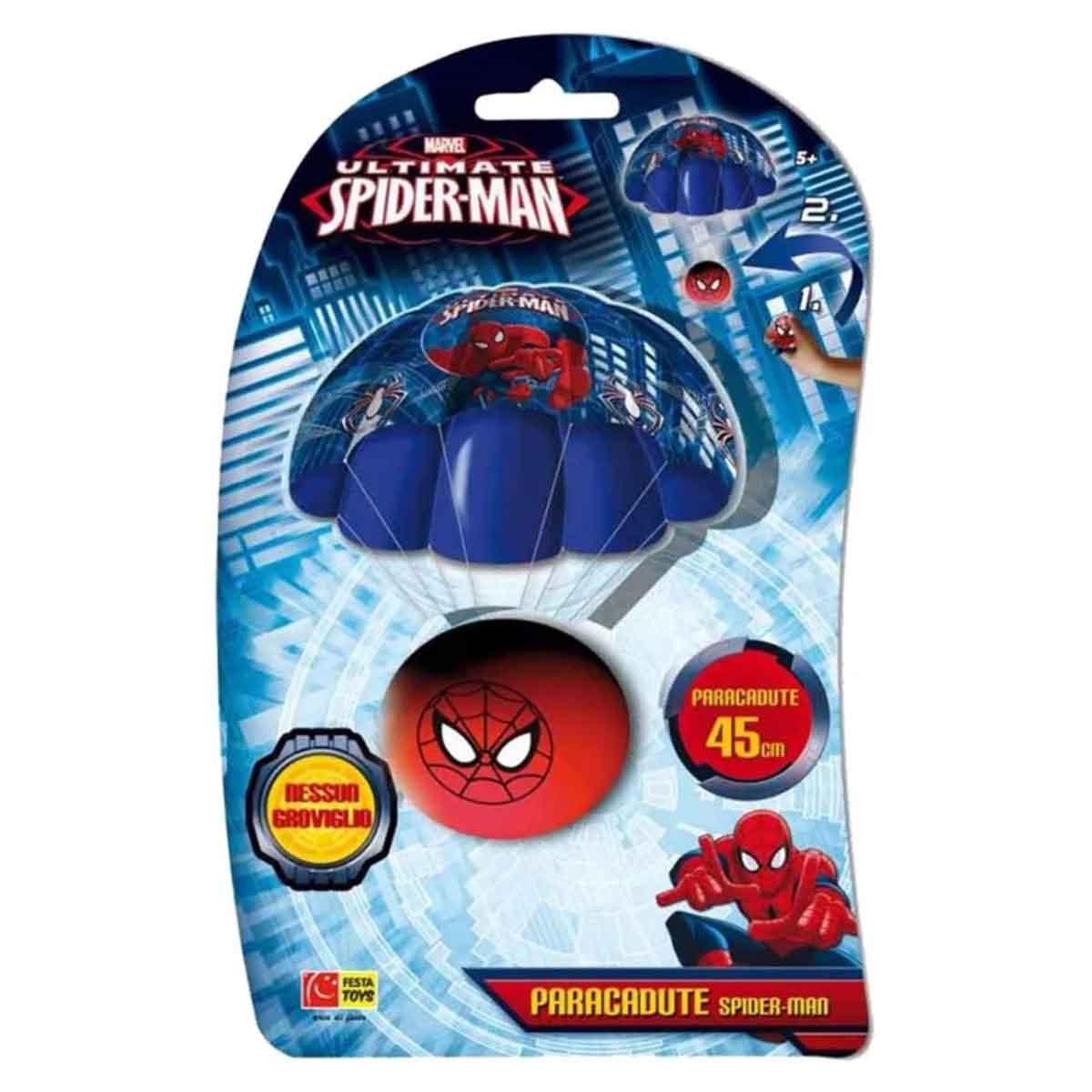 Eolo Marvel Parachuterz Spiderman Toy Boys, 5-7 Years