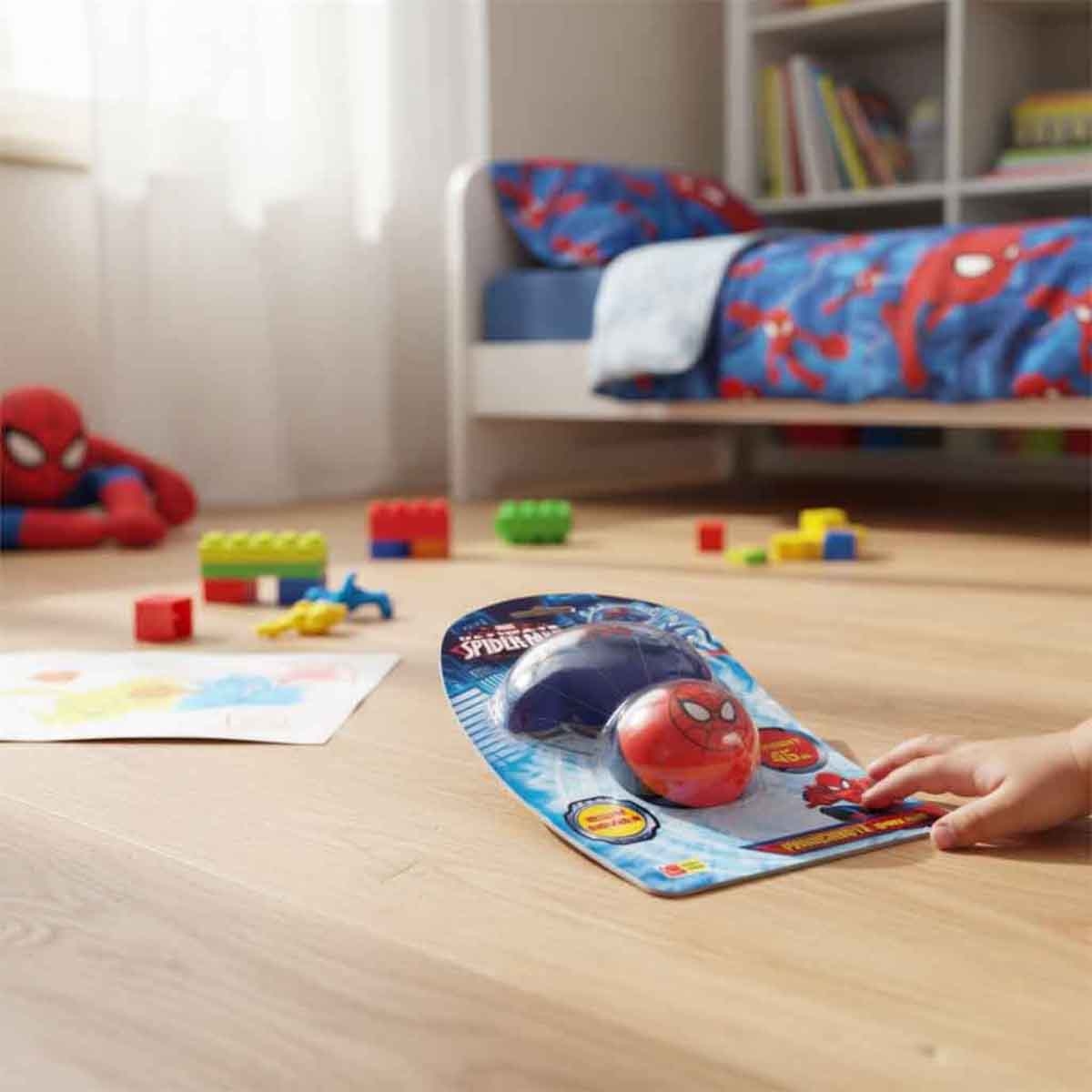 Eolo Marvel Parachuterz Spiderman Toy Boys, 5-7 Years