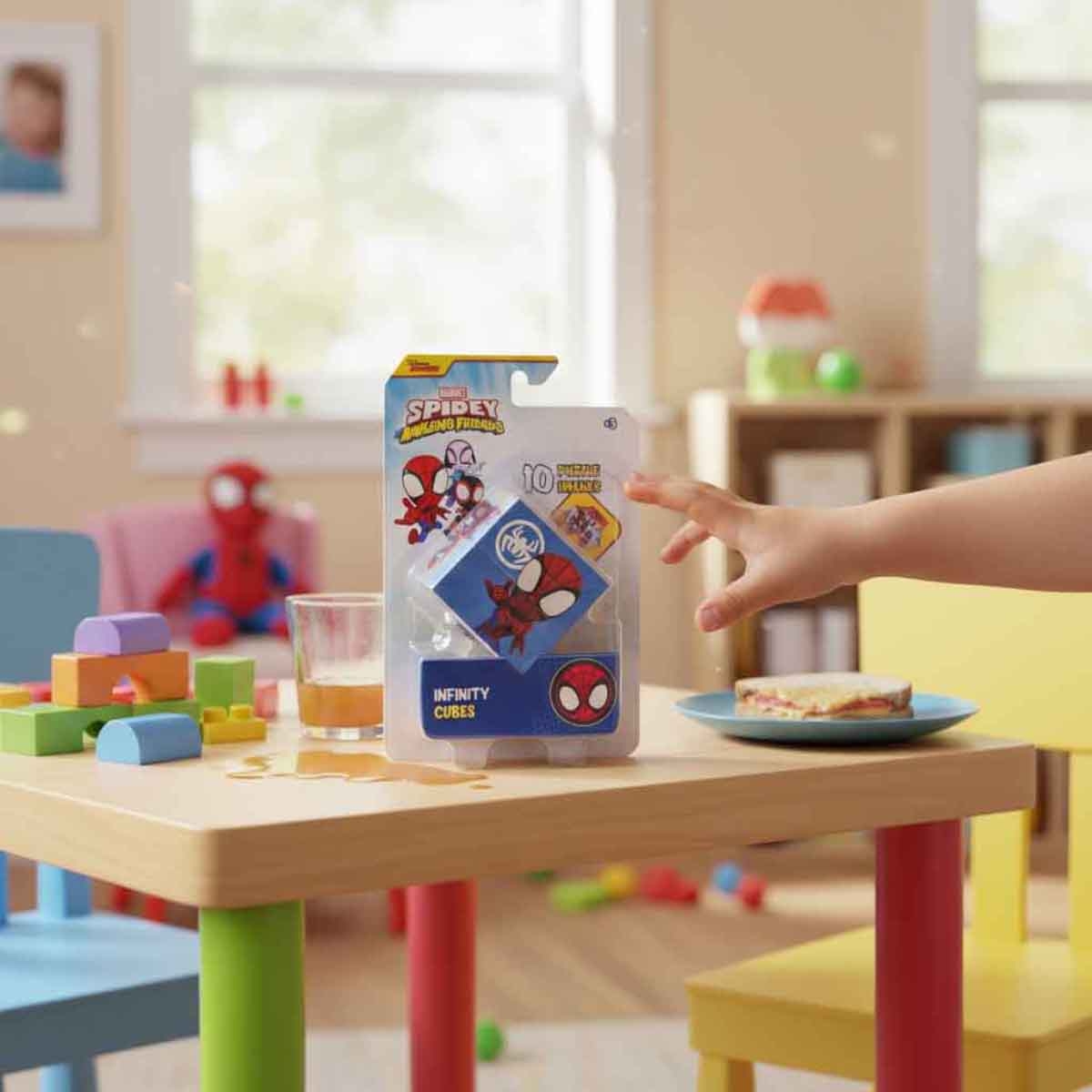 Eolo Marvel Spiderman Infinity Cubes Boys, 3-4 Years