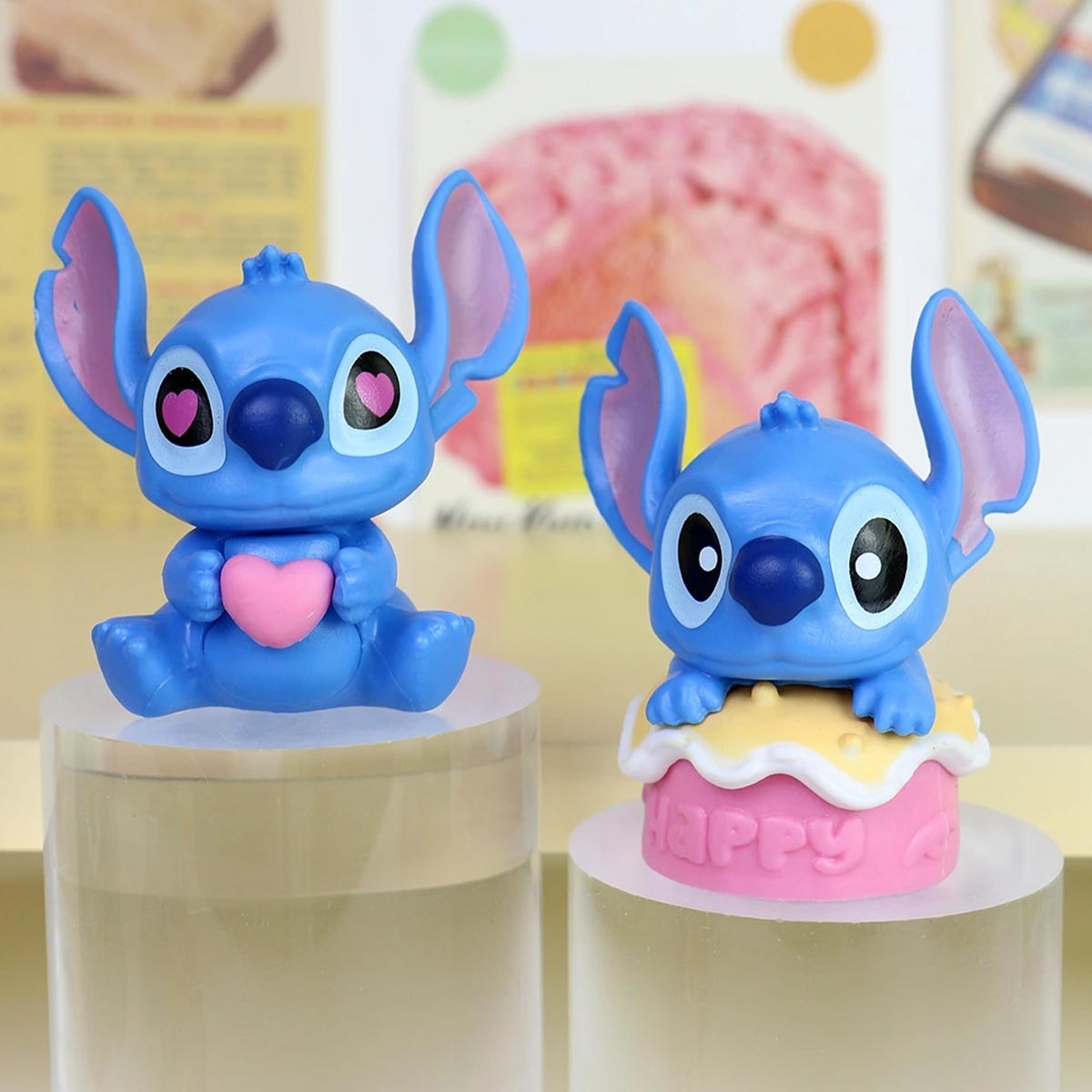 Eolo Toys Disney Stitch Collectible Mates Assorted Action Figure Unisex, 3-4 Years