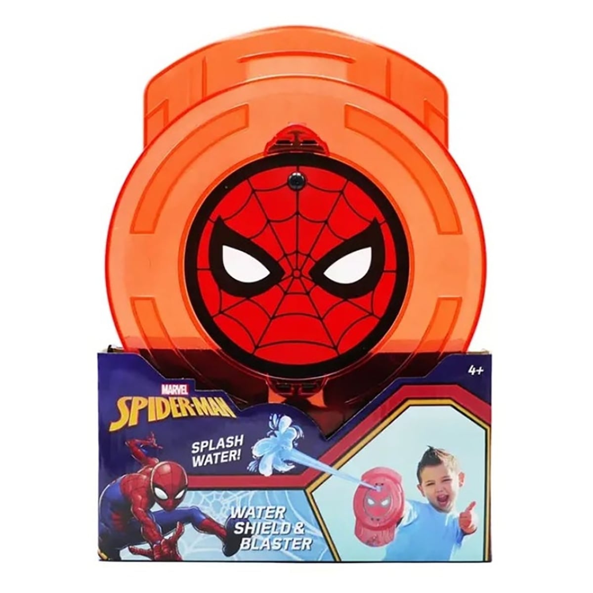 Eolo Toys Marvel Spider-Man Water Shield & Blaster Unisex, 5-7 Years