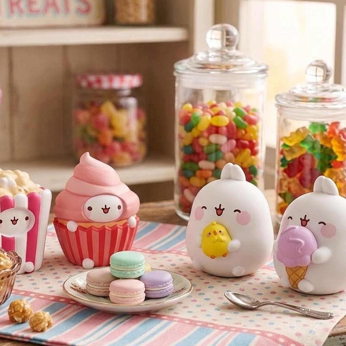 Eolo Toys Molang Foamate Assorted Action Figure Unisex, 3-4 Years