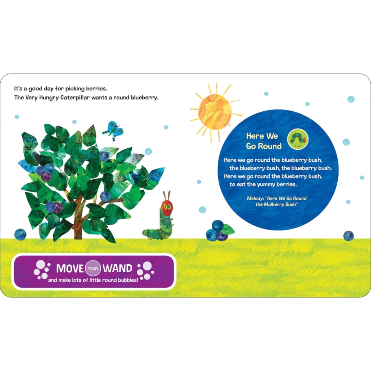 Eric Carle Bubble Wand Songbook Very Sunny Day Sound Book Set من تأليف أطفال بي آي - 9 يوليو 2024