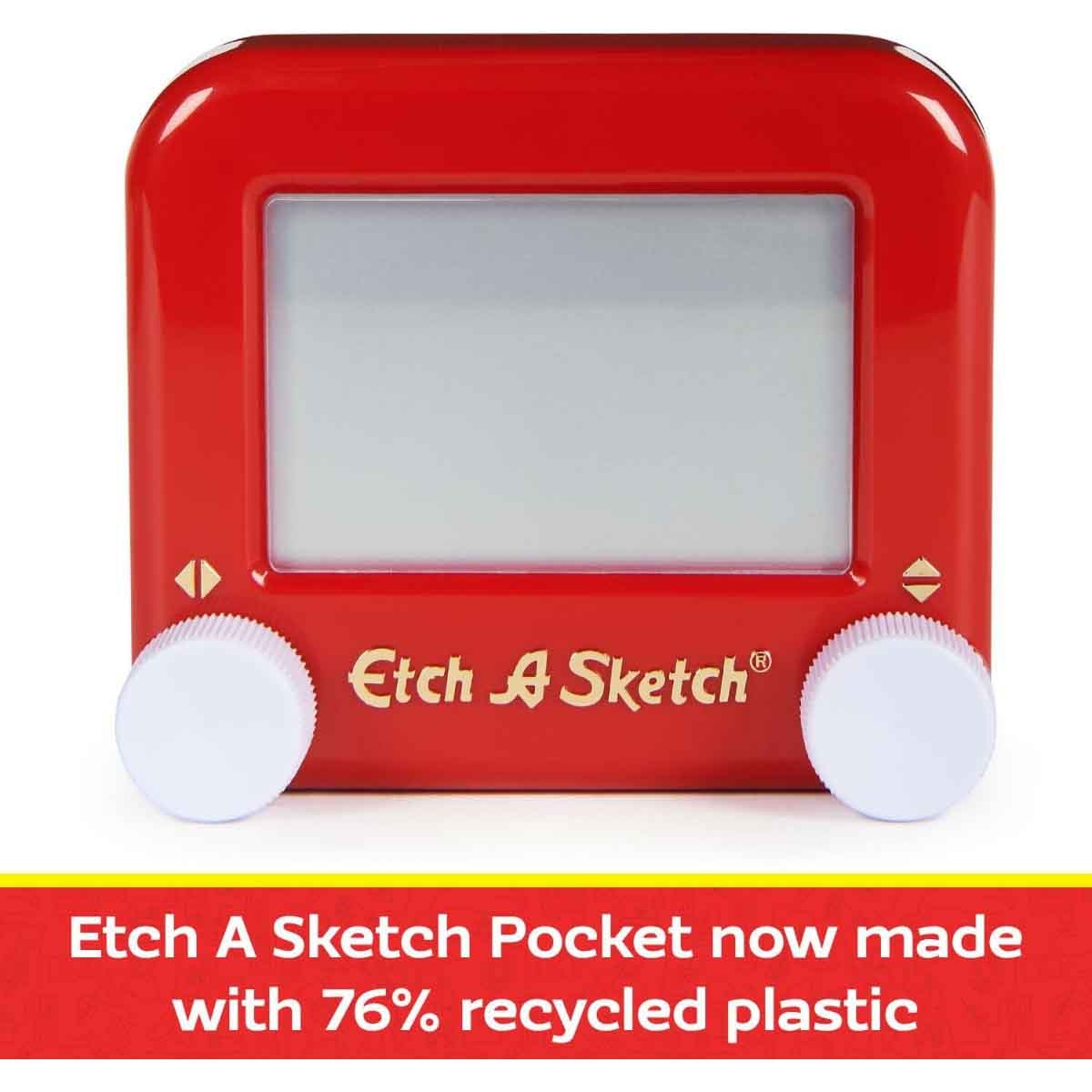 Etch A Sketch Sketch Classic Mini Pocket Version Unisex, 3-4 Years