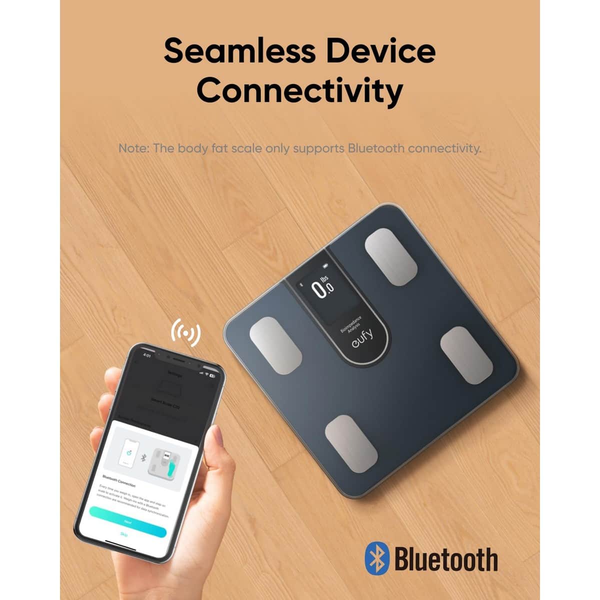 Eufy Black C20 Smart Scale