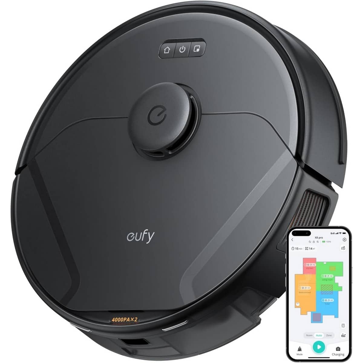 Eufy RoboVac X8 Pro Hybrid Robot Vacuum & Mop